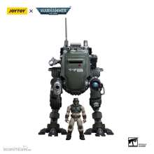 Joy Toy JT8940 - Warhammer 40k Actionfigur 1/18 Astra Militarum Cadian Armoured Sentinel 12 cm