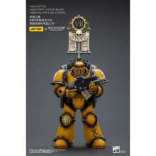 Joy Toy JT9053 - Warhammer The Horus Heresy Actionfigur 1/18 Imperial Fists Legion MkIII Tactical Squad Legionary with Legion Vexilla 12 cm