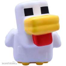 Just Toys JTMIN-35107 - Minecraft Mega Squishme Anti-Stress-Figur Serie 3 Huhn 15 cm