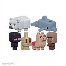 Just Toys JTMIN-35158 - Minecraft Squishme Anti-Stress-Figuren 7 cm Serie 4 Display (16)