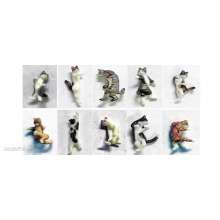 Kato K06605 - Figuren Set Katzen / Ninja-Cats, 1/87, 10 Stk. - Lemke