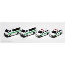 Kato K23653A - 4er Set Toyota Hiace Long / Pro Box JR East - Lemke