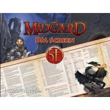 Kobold Press KOB1850 - Midgard DMs Screen & Character Sheets for 5th Edition