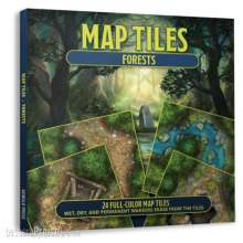 Kobold Press KOB9832 - Map Tiles: Forests