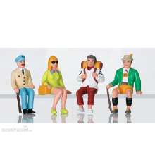 LGB 53007 - Figuren-Set Touristen sitzend