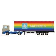 Minis LC4066 - MAN F90 Container-Sattelzug MAERSK - Lemke