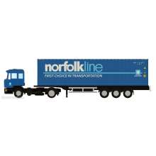 Minis LC4067 - MAN F90 Container-Sattelzug Norfolkline - Lemke