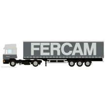 Minis LC4070 - MAN F90 Gardinenplanen-Sattelzug FERCAM (IT) - Lemke