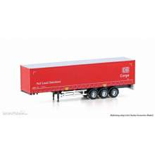 Minis LC4074 - Gardinenplanen-Auflieger DB Cargo / Full Load Solutions - Lemke