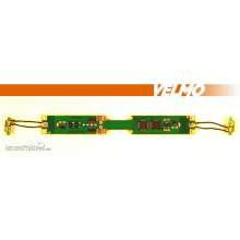 VELMO LDS18082 - Lokdecoder Multiprotokoll für DCC und SelecTRIX , Passend für Loktyp V320, BR320 001-1, Wiebe 7