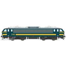 L.S. Models LS12078S - E-Lok HLE 2149 SNCB Ep.VI, blau/gelb, DCC Sound - Lemke