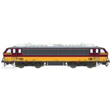 L.S. Models LS12094S - E-Lok HLE 1186 SNCB Ep.VI, rot/gelb, DCC Sound - Lemke