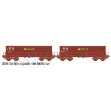 L.S. Models LS31116 - 2er Set Erzwagen DMH SNCF / Simotra, Ep.V - Lemke