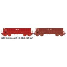 L.S. Models LS31119 - 2er Set Erzwagen DM SNCF / Siidelor / SCRC, Ep.IV - Lemke