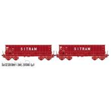 L.S. Models LS32301 - 2er Set Erzwagen DMH SNCB / SITRAM, Ep.V