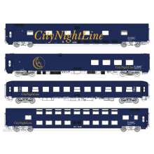 L.S. Models LS97003N - 4er Set Nachtzugwagen CNL, Ep.V, CNL 212/213, Set II - Lemke