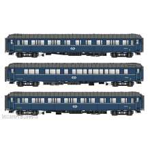 L.S. Models LS98017 - 3er Set Schlafwagen S2U+S3+S3 CP, Ep.IVa - Lemke