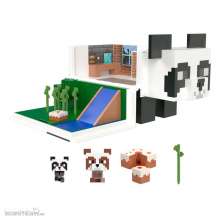 Mattel MATTHLL25 - Minecraft Mob Head Minis Spielset Panda Playhouse