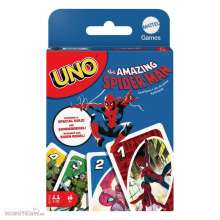 Mattel MATTHXY08 - The Amazing Spider-Man Kartenspiel UNO