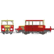 REE Modeles MB-111 - DU65 T 151 of RATP, red roof, Era III-IV - ANALOG DC