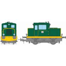 REE Modeles MB-219-S - MOYSE 32 TDE, INDUSTRIAL, Marchal light, GREEN Yellow line, DCC Sound