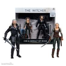 McFarlane Toys MCF13813 - The Witcher Actionfigur Geralt und Ciri (Netflix Season 3) 18 cm