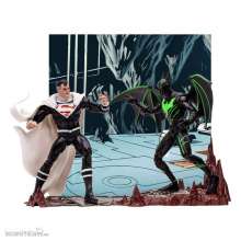 McFarlane Toys MCF15739 - DC Collector Actionfigur 2er-Pack Batman Beyond Vs Justice Lord Superman 18 cm