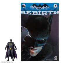 McFarlane Toys MCF15851 - DC Direct Page Punchers Actionfigur & Comic Batman (Rebirth) 8 cm