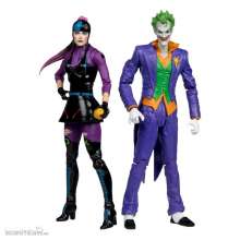 McFarlane Toys MCF15993 - DC Multiverse Actionfiguren 2er-Pack The Joker & Punchline 18 cm