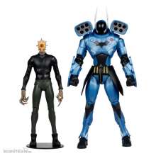 McFarlane Toys MCF17498 - DC Multiverse Actionfiguren 2er-Pack Rookie & Mr, Bloom (Batman: Endgame) (Gold Label) (SDCC) 18 cm