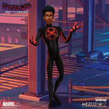 Mezco Toys MEZ76631 - Spider-Man Actionfigur 1/12 Miles Morales 17 cm