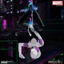 Mezco Toys MEZ77310 - Marvel Actionfigur 1/12 Ghost-Spider from Earth-65 16 cm