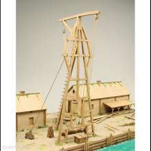 Shipyard Marine MKL-010 - MKL:010 Dockyard Crane - Sweden XVII Century - Shipyard