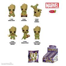 Monogram Int, MNGM68240 - Guardians of the Galaxy Relief-Magnete Groot Series 1 Display (12)