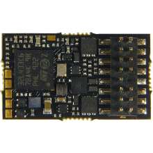 Zimo MS480P16 - Mini mfx-Sounddecoder PluX16 19x11x3,5mm/0,8A/6FA/1W Audio/Servo