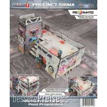 Micro Art Studio MSH00113 - Precinct Sigma Post (1) PREPAINTED (grey)