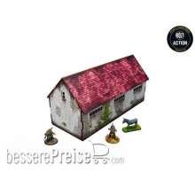 Micro Art Studio MSH00160 - WW2 Normandy Stable w. Dovecote PREPAINTED [28mm/1:56]