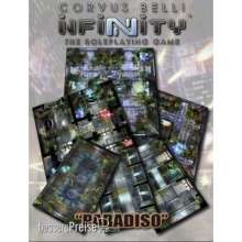 Modiphius Entertainment MUH050268 - Infinity: Paradiso Geomorphic Tile Set (Accessory)