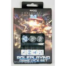 Modiphius Entertainment MUH050497 - Infinity: Infinity RPG Dice Set - Mercenary