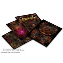 Modiphius Entertainment MUH051476 - Star Trek Adventures: Next Generation Klingon Tile Set