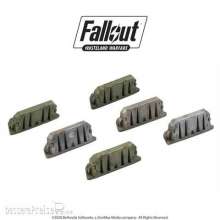 Modiphius Entertainment MUH051726 - Fallout: Wasteland Warfare - Terrain Expansion: Military Barricades