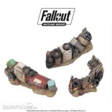 Modiphius Entertainment MUH051775 - Fallout: Wasteland Warfare - Terrain Expansion: Junk Barricades