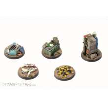 Modiphius Entertainment MUH051777 - Fallout: Wasteland Warfare - Terrain Expansion: Objective Markers 2