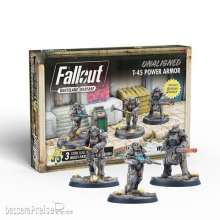 Modiphius Entertainment MUH052002 - Fallout: Wasteland Warfare - Unaligned: T 45 Power Armor