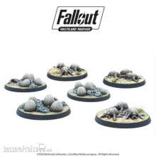 Modiphius Entertainment MUH052007 - Fallout: Wasteland Warfare - Wasteland Creatures: Mirelurk Hatchlings + Eggs