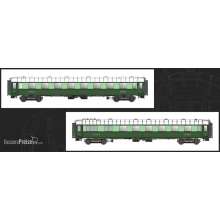 L.S. Models MW40946 - 2er Set Personenwagen Pullman ETAT, Ep.IIb, neue Nr., IB - Lemke