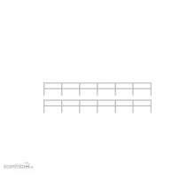 Modusteck N1120060.6 - Absturzgitter für 63,6mm 63,3 x 7,6 mm