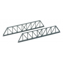 Peco NB-38 - Trägerbrückenseite, Fachwerkträgertyp, Grau