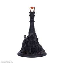 Nemesis Now NEMN-B6602A24 - Herr der Ringe Statue mit Räuchereinsatz Barad Dur 26 cm