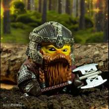 Numskull NMSK-NS4596 - Herr der Ringe Tubbz PVC Figur Gimli Boxed Edition 10 cm